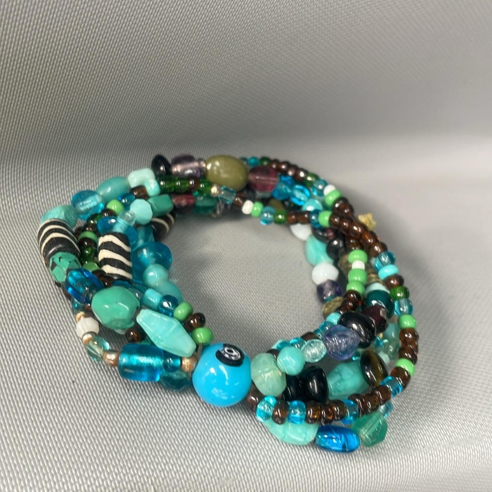 Vintage glass bracelet